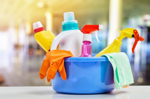 Local cleaner working in a Bermondsey residential property