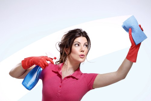Local cleaners preparing a Bermondsey property for handover